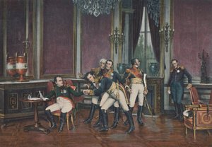 禁忌、フォンテーヌブロー、1814年4月6日、1896年 作： Unbekannt