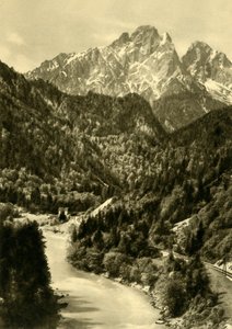 Admonter Reichenstein、ゲサウゼ国立公園、オーストリア、スティリア、c1935。 作： Unbekannt