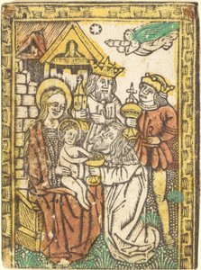 マギの崇拝、c。 14701480。 作： Unbekannt