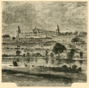 アレクサンドラパレス1876、c1876。 作： Unbekannt