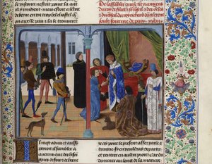 アミアン交渉、1392年、1470～1475年頃。 作： Unbekannt