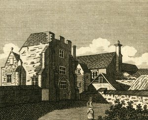 大司教の宮殿、大ホール、カンタベリー、c1786。