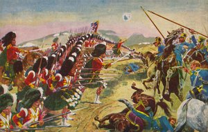 アーガイルとサザーランドのハイランダー。バラクラバの細い赤い線、1854年、1939年