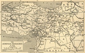 1915年のアルメニア虐殺、第一次世界大戦、c1920。
