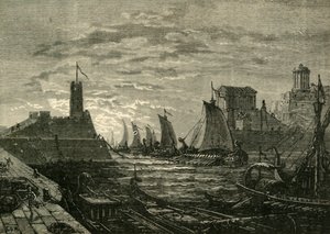 ピレウスへの攻撃、1890年。