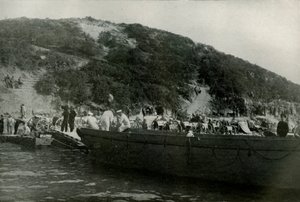 オーストラリアの着陸場所、ガバテペ、1919年。 作： Unbekannt
