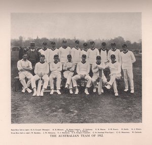 1912年のオーストラリアのクリケットチーム