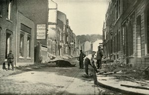 マーストリヒト通り、ヴィゼ、1919年。 作： Unbekannt
