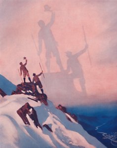 ブロッケンの畏敬の念を起こさせる妖怪、1935 作： Unbekannt
