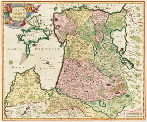 バルト海から：1705年のドゥカトゥスリヴォニアとカランディアノヴァ 作： Unbekannt