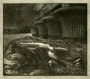 ニトクリスの宴会、1890年。 作： Unbekannt
