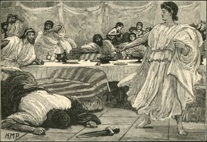 フィリップの宴会、1890年。 作： Unbekannt