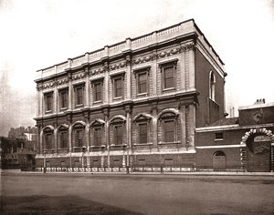 バンケットハウス、ホワイトホール、ロンドン、1894。 作： Unbekannt