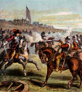 ネイスビーの戦い、1645、c1850 作： Unbekannt