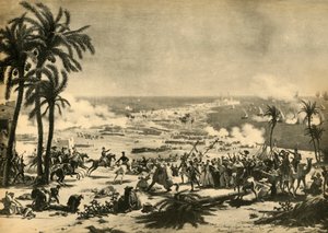 アブキールの戦い、1799年7月25日、1921年。 作： Unbekannt
