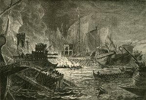 アクティウムの戦い、1890年。