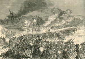 ブレナムの戦い、1704年、1890年。 作： Unbekannt