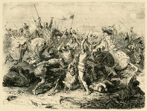 Bouvinesの戦い、1214年、1890年。