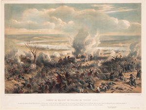 1854年1月のカラファトの戦い、1854年 作： Unbekannt
