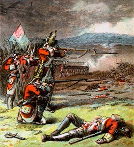 カロデンの戦い、1746年、c1850年代 作： Unbekannt