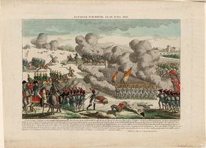 1809年4月22日、1809年頃のエッグミュールの戦い 作： Unbekannt