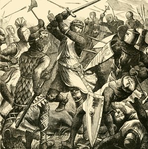 イヴシャムの戦い：ドモンフォールズラストスタンド、1265年、1890年。