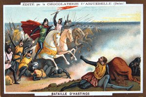 ヘイスティングスの戦い、1066年、19世紀 作： Unbekannt