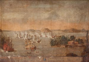 1713年7月22日、1713年のホグランデの戦い 作： Unbekannt