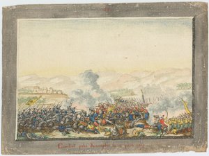 1829年、1829年6月11日のクレビチャの戦い 作： Unbekannt