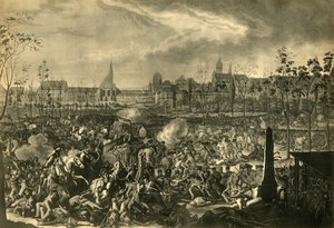 ライプツィヒの戦い、1813年10月19日、1921年。 作： Unbekannt