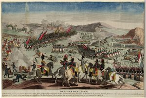 1813年のリュッツェンの戦い
