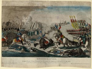 1813年のリュッツェンの戦い 作： Unbekannt