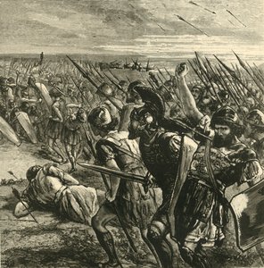 マラソンの戦い、1890年。 作： Unbekannt