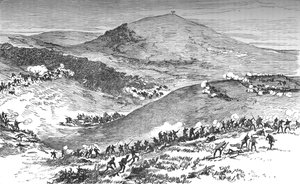 キンタナの戦い、c1880 作： Unbekannt