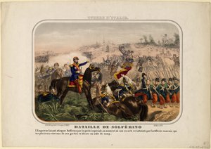 ソルフェリーノの戦い、1859 作： Unbekannt
