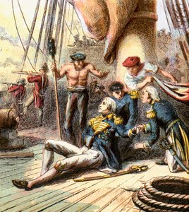 トラファルガーの戦い、1805年、c1850s