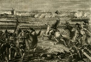 ヴァルミーの戦い、1792年、1890年。 作： Unbekannt