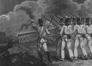 ヴィットーリアの戦い、19世紀の6月21日〜1813年。 作： Unbekannt