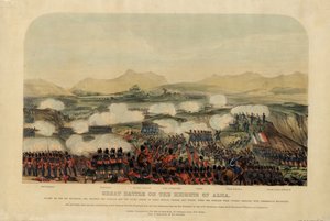 1854年、1854年9月20日のアルマの戦い 作： Unbekannt