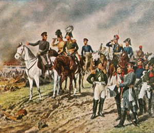 国の戦い、ライプツィヒ、1813年10月16〜19日、1936年。