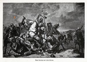 スパーズの戦い、1882 作： Unbekannt