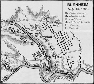 ブレナムの戦場、c1895、1903 作： Unbekannt