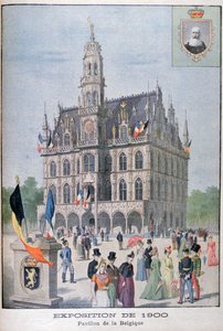 1900年の万国博覧会、パリ、1900年のベルギーのパビリオン