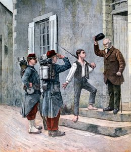 1892年のツレスによる絵画の後のビレット 作： Unbekannt