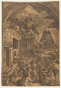 The Virth of the Virgin、The Life of the Virgin copy.ndから 作： Unbekannt