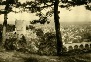 ブラックタワー、メドリング、ローワーオーストリア、c1935。 作： Unbekannt