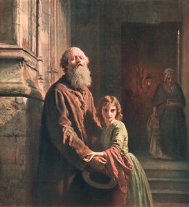 ブラインド乞食、1853年、c1902。 作： Unbekannt