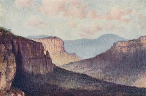 ブルーマウンテンズ、1923年。