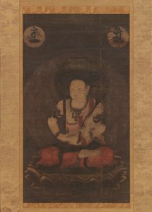 The Bodhisattva Manjushri Monju Bosatsu, 13th century.  作： Unbekannt