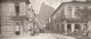 ファッショナブルなRua Sao Clementeのボタフォゴエンド。遠くのコルコバード、1914 作： Unbekannt